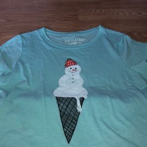 Bethany mota snowman shirt